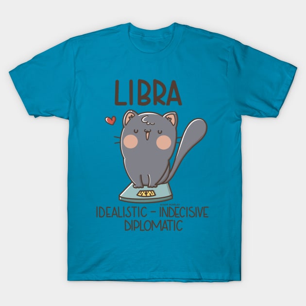 Libra T-Shirt by Sugar Bubbles 